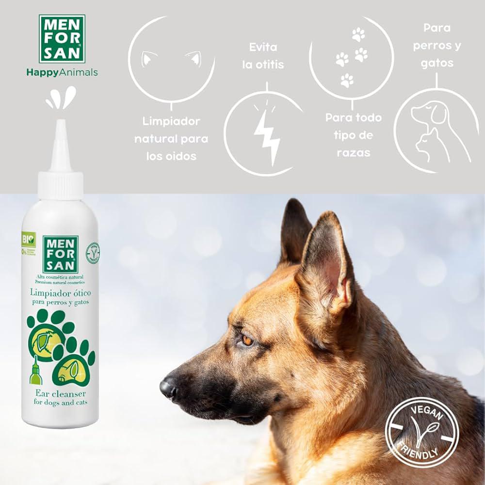 NETTOYANT OREILLE MENFORSAN CHIEN ET CHAT - 125ml