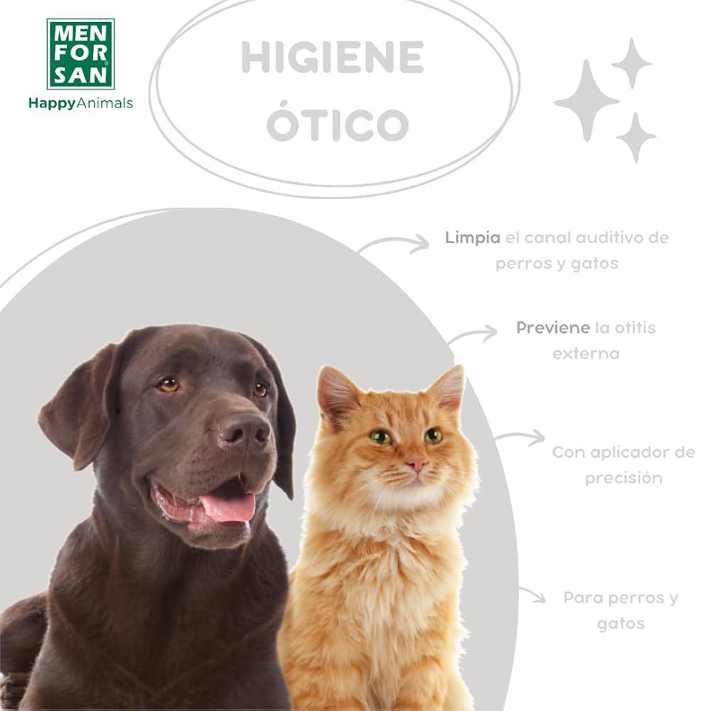 NETTOYANT OREILLE MENFORSAN CHIEN ET CHAT - 125ml