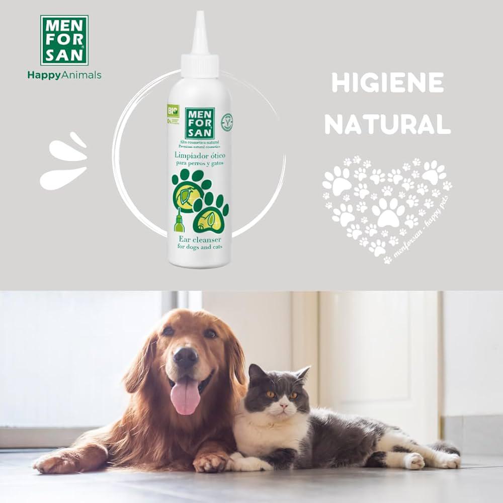 NETTOYANT OREILLE MENFORSAN CHIEN ET CHAT - 125ml