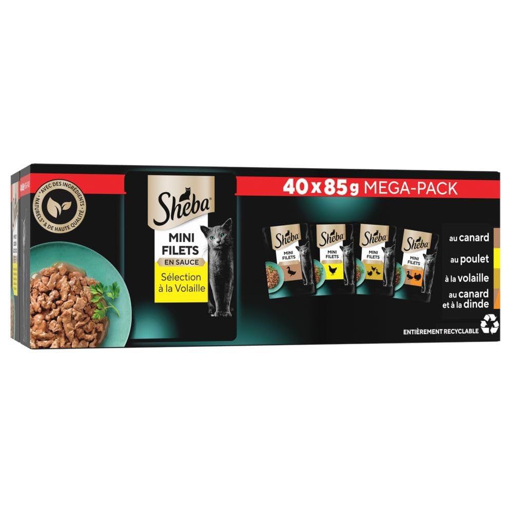 SHEBA GELÉE 85G POUR CHAT